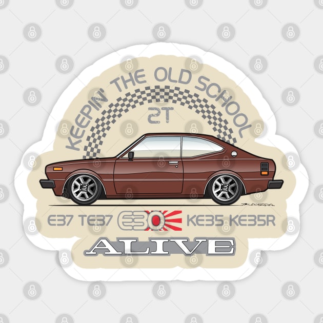 brown Sticker by JRCustoms44